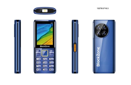 BLACKZONE S90 2.4 Inch vibration Display with Dual SIM & 3000mAh Big Battery