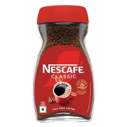 NESCAFE Classic Instant Coffee Powder | Great start to your morning | 100% Pure Coffee | 90gm