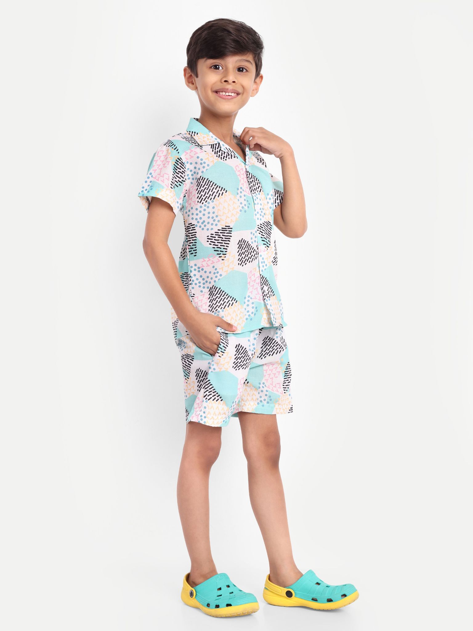 Kid's Co-Ord Set Multi colour