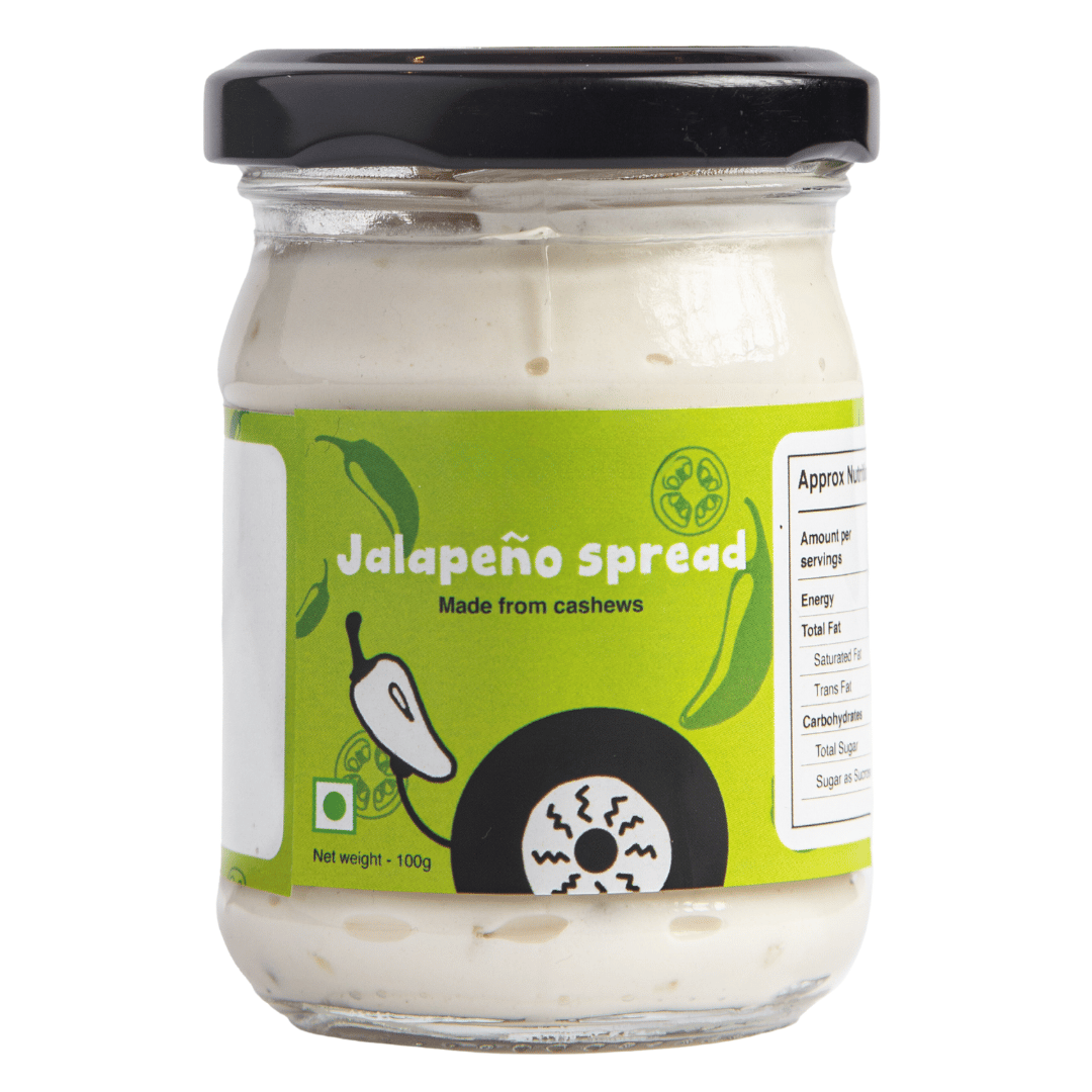 Cashew cheese spread | Jalapeno