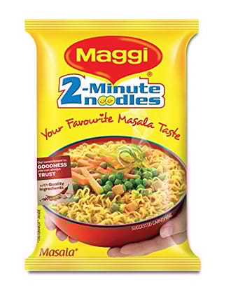 MAGGI 2-Minutes Noodles Masala, 140 Gram