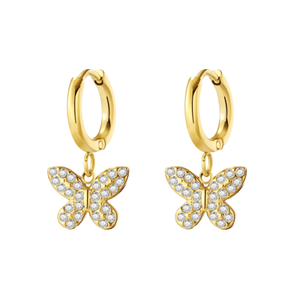 FREE SPIRIT EARRINGS - 18K GOLD-PLATED