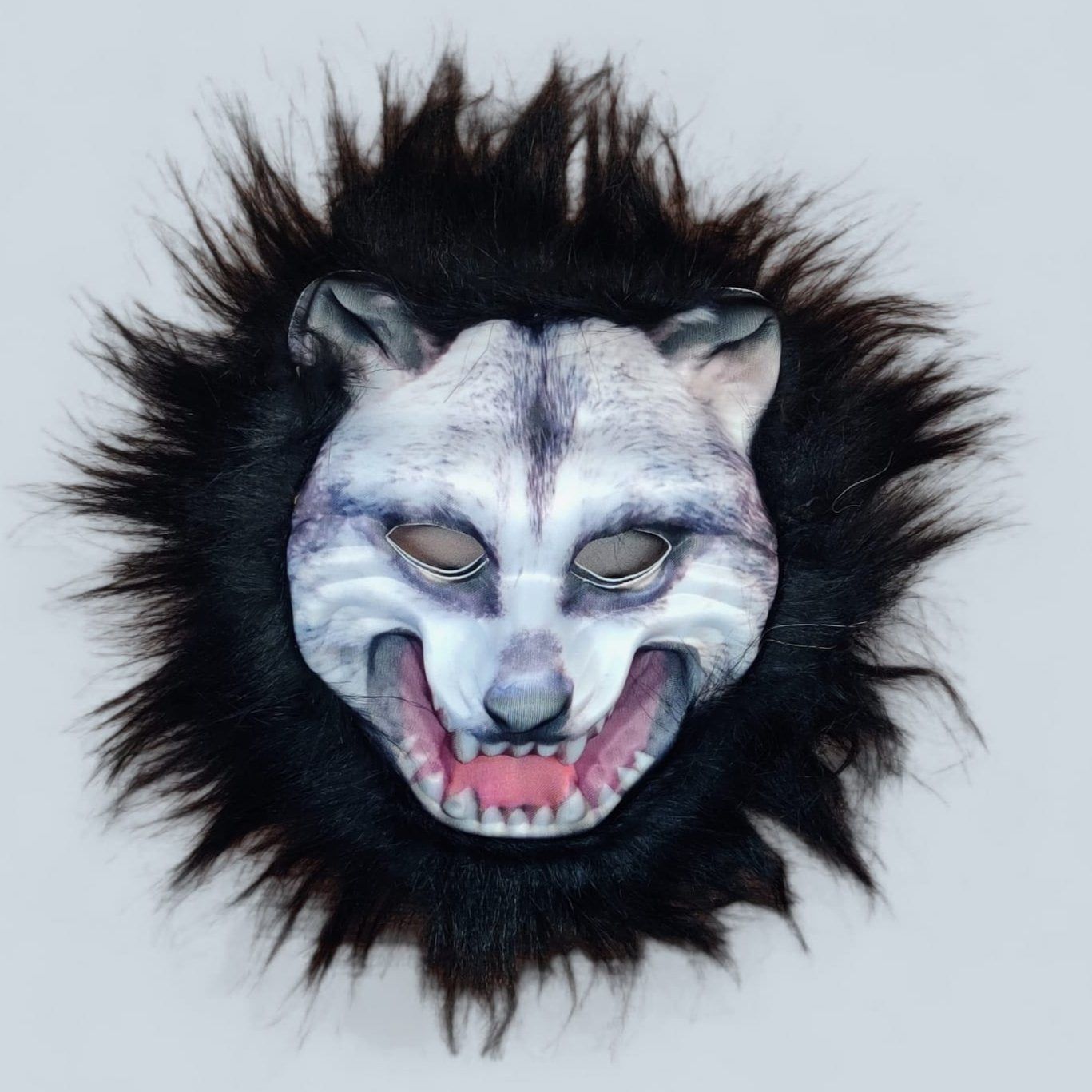 Scary Wolf Animal Halloween Mask-Purple
