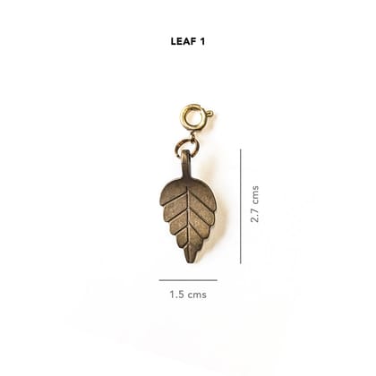 Metal Charms-Leaf 1