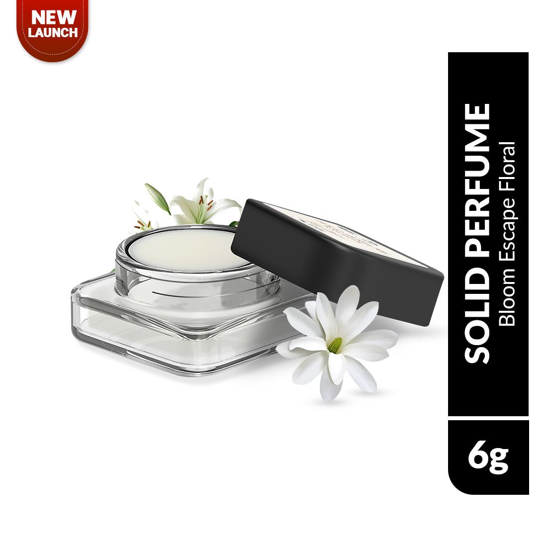 Floral Scent Solid Perfume with Long-Lasting Fragrance.