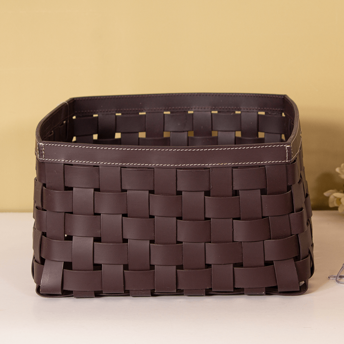Modella Multipurpose Storage Baskets Large - Bordeaux-Bordeaux / Large
