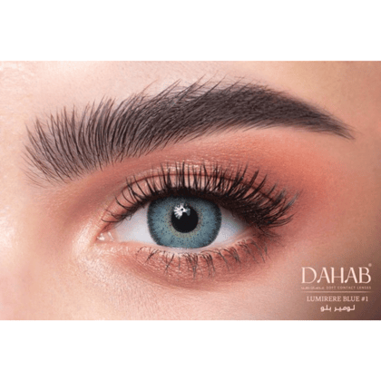 Dahab One Day Lumirere Blue #1 (Plano/No Power)-2 Lens Pack