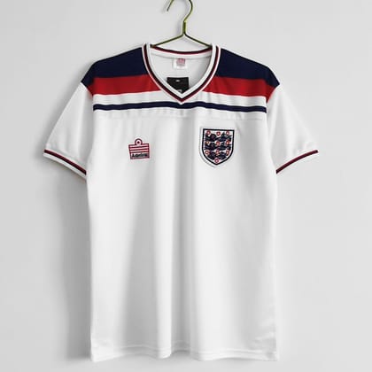 England 1982 World Cup Home Admiral Retro Jersey-XL