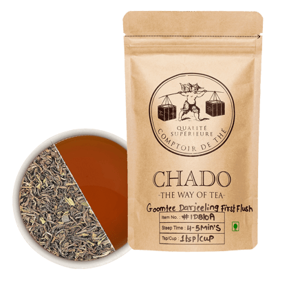 Goomtee Darjeeling First Flush FTGFOPI Black Tea-50 g Loose Leaf