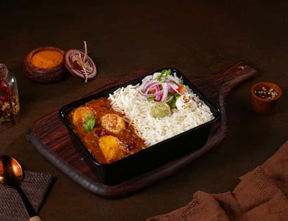 Banarasi Dum Aloo Rice Bowl