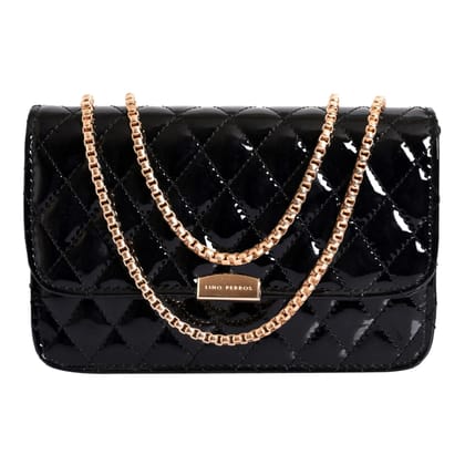 Maddie Vanity Shoulder Bag-23X9X16CM / Black