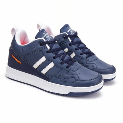 Bersache Lightweight Casual Sneaker Shoes For Men Blue-9055-Bersache Lightweight Casual Sneaker Shoes For Men Blue-9055 - 7