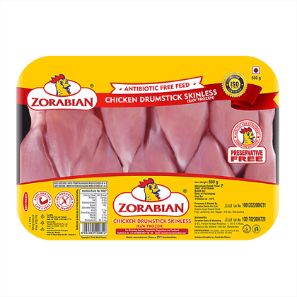 Zorabian Chicken Drumsticks Skinless 500 Gms