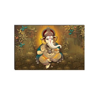 6MM MDF Lord Ganesha Satin Matt Texture UV Art Painting
