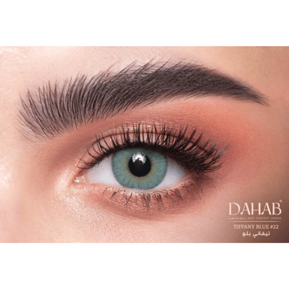 Dahab One Day Tiffany Blue #22 (Plano/No Power)-2 Lens Pack