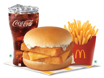 Large EVM Filet O Fish® Double patty Burger