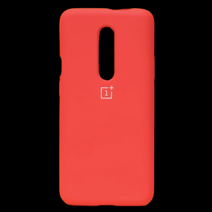 Red Original Silicone case for Oneplus 7 Pro