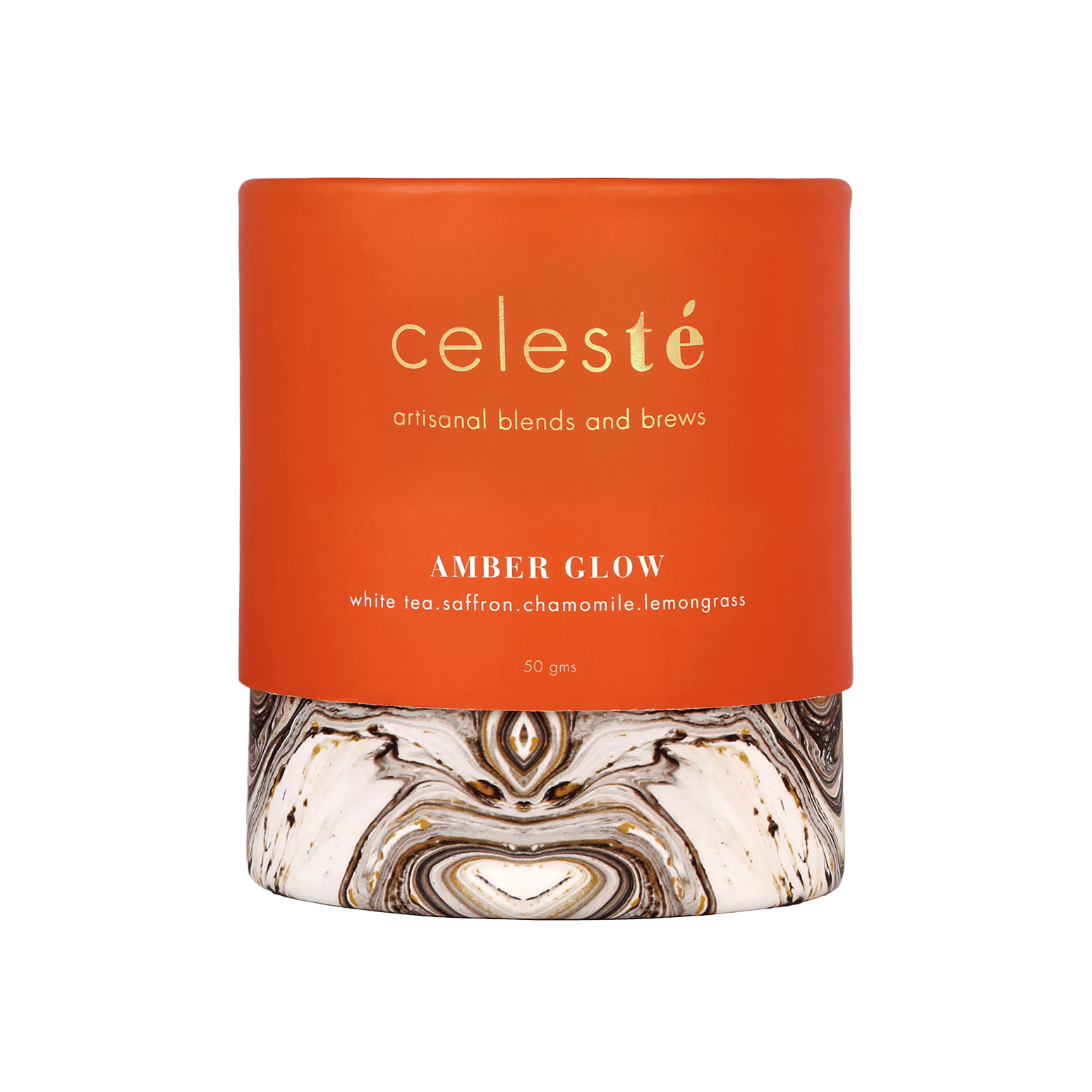 Chamomile White Tea | Amber Glow-Loose Leaf (50gm) (20 to 22 Cups)