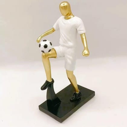 The Game of Art - Football Players Style 2-White / H: 11 | L: 3.5 | W: 5 ( Inch)