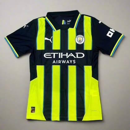 Manchester City Jersey Away 24 25 Season PLAYER VERSION-M