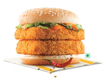 McSpicy Paneer® Double patty Burger