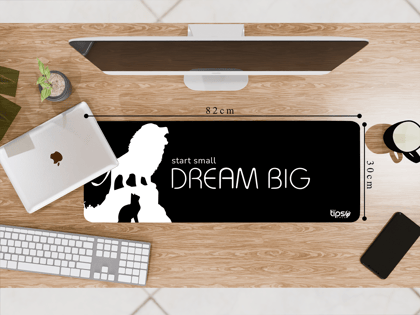 "Dream Big" Gaming Mousepad – Elevate Your Gaming Experience-Large (30CM X 82CM)