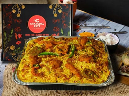 Lucknowi Veg Dum Biryani (Serves 4)