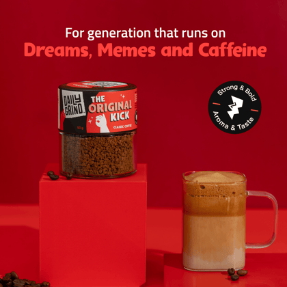 The Original Kick Classic Instant Coffee | 50g Jar