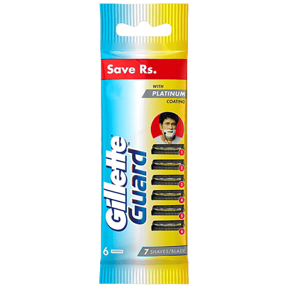 Gillette Guard Cartridges, 6 Pcs