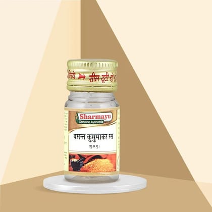 Basant Kusumakar Ras (S. A. Y.) 25 Tabs. - Pack of 2