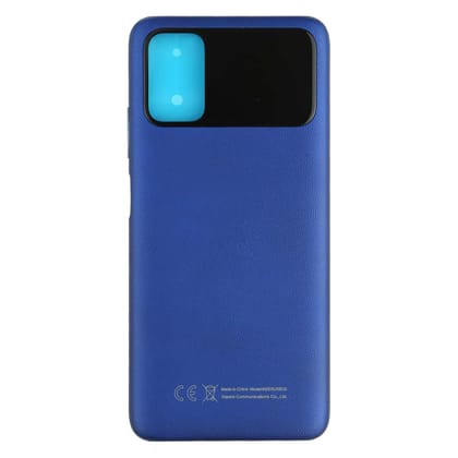 Back Glass Panel for  Poco M3 Blue