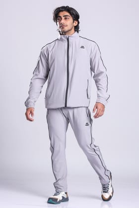 Essential Performance Tracksuit- Grey-M