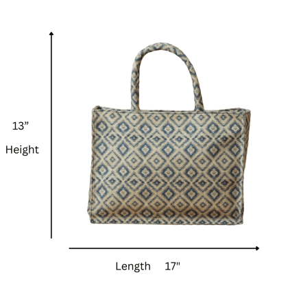 Boss Lady Tote Bag (LARGE)-Large 17" L x 13" H