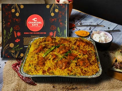 Lucknowi Chicken Dum Biryani (Boneless, Serves 2)