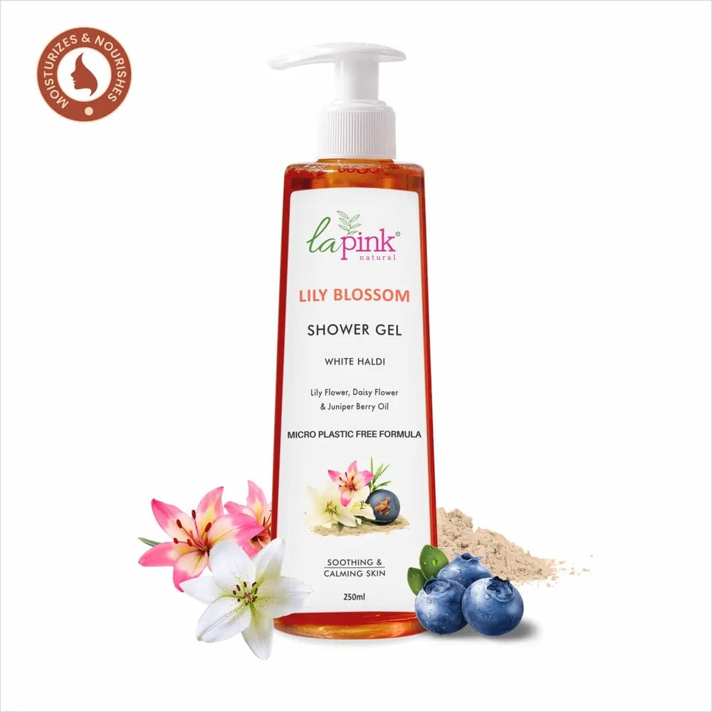 Get Rid of Strawberry Arms & Lega with La Pink Lily Blossom Shower Gel