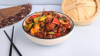 Chilli Mushroom Dry