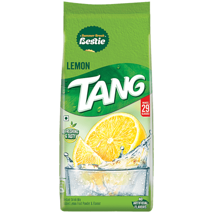 Tang Instant Drink Mix Lemon Pouch, 500 gm