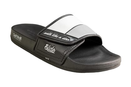 Welcome Gents Grey Sliders-Grey / 6