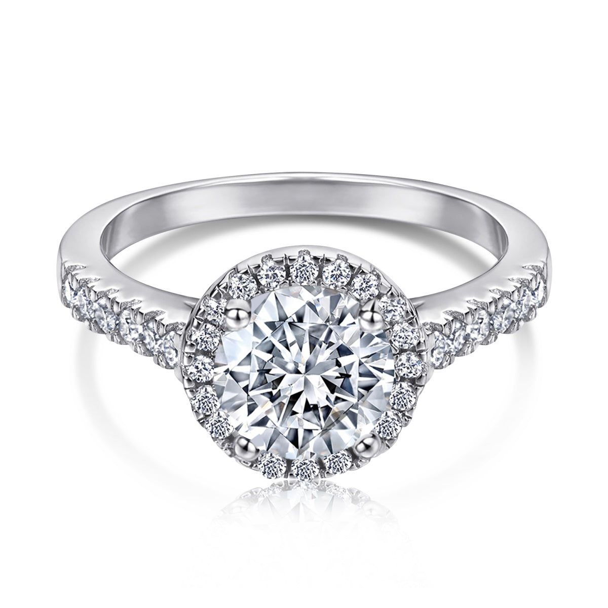 HALO RING - Fine Silver-6 / Silver