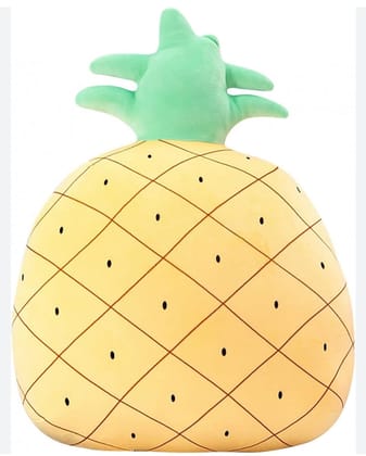 Pineapple Plush Pillow - Tropical Vibes for Cozy Comfort!-40cm