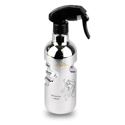 DAYANIDHI 500ML Spray Water Bottle Ultra-Fine Mist Spray Water Gun Hairdressing Sprayer Styling Tools for Styling Salon Hair Barber Skin Care Bottle Mist Bottle Pressure Pump Flowers (Pink, Pack of 1)
