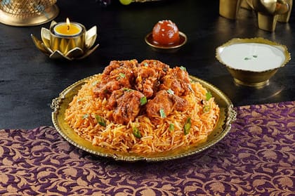 Nizami Andhra Murgh Biryani- Shahi (Andhra Chicken Biryani - Serves 1)