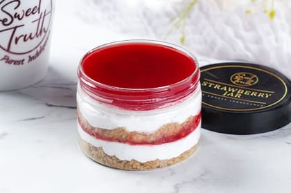 Strawberry Dessert Jar