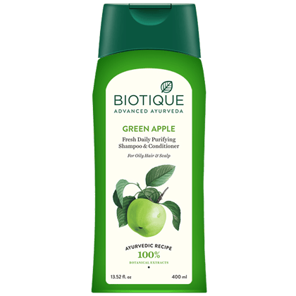 BIOTIQUE SHAM BIO GREEN APPLE 400ML