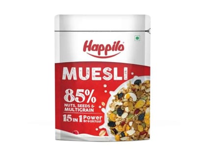 Happilo Premium Dry Fruit Muesli 500g 