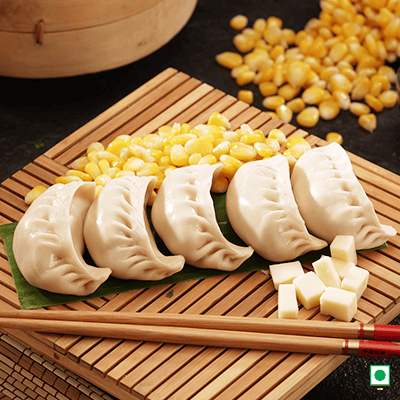 Corn & Cheese Steam Momo