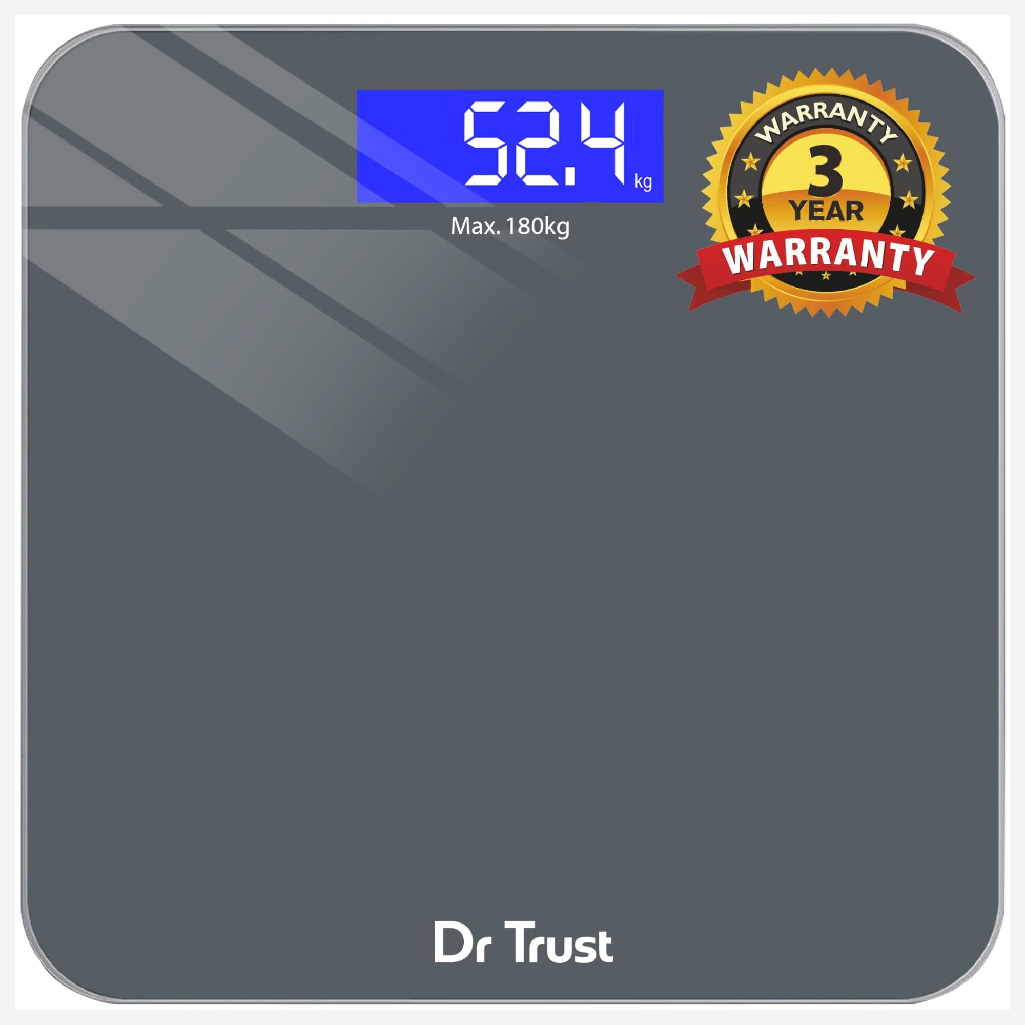 Dr Trust USA Platinum Rechargeable Digital Personal Weighing Scale 501