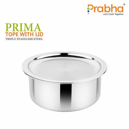 Prima Triply Tope With Lid-0.9L