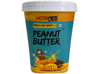 Ketones Nutrition's Peanut Butter | 1kg | Mango Chia