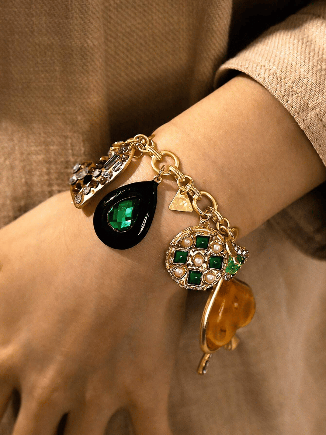Lucky Chaos Charm Bracelet